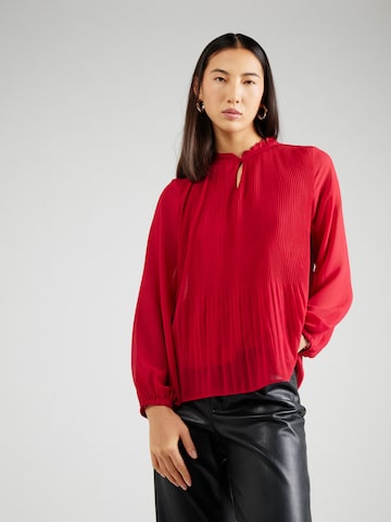 Camicia da donna di Fransa in rosso: frontale