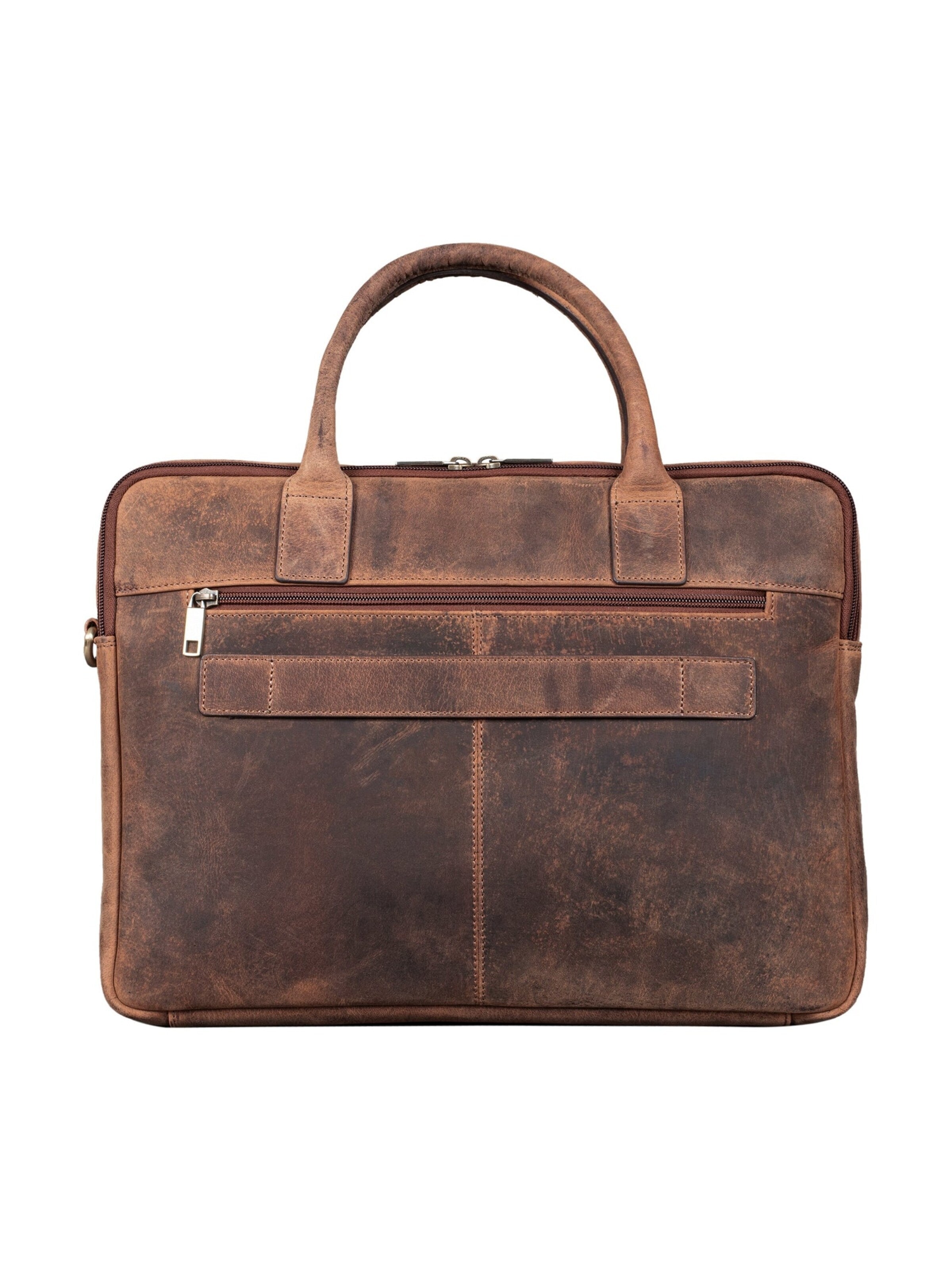 Benthill Laptop Bag in Brown