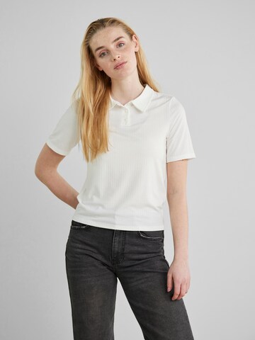 PIECES Shirt 'Kylie' in Wit: voorkant