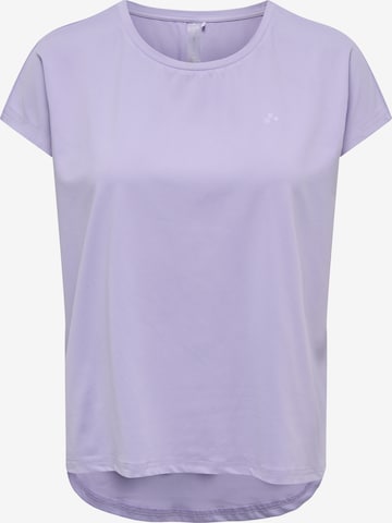 ONLY PLAY Functioneel shirt 'ONPAUBREE' in Lila: voorkant