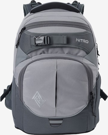 Sac à dos 'Superhero' NitroBags en gris : devant