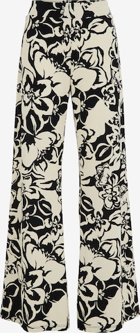 Wide Leg Pantalon WE Fashion en beige : devant