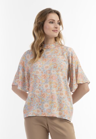 Usha Blouse in Oranje: voorkant