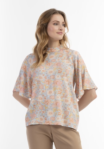 Usha - Blusa en naranja: frente