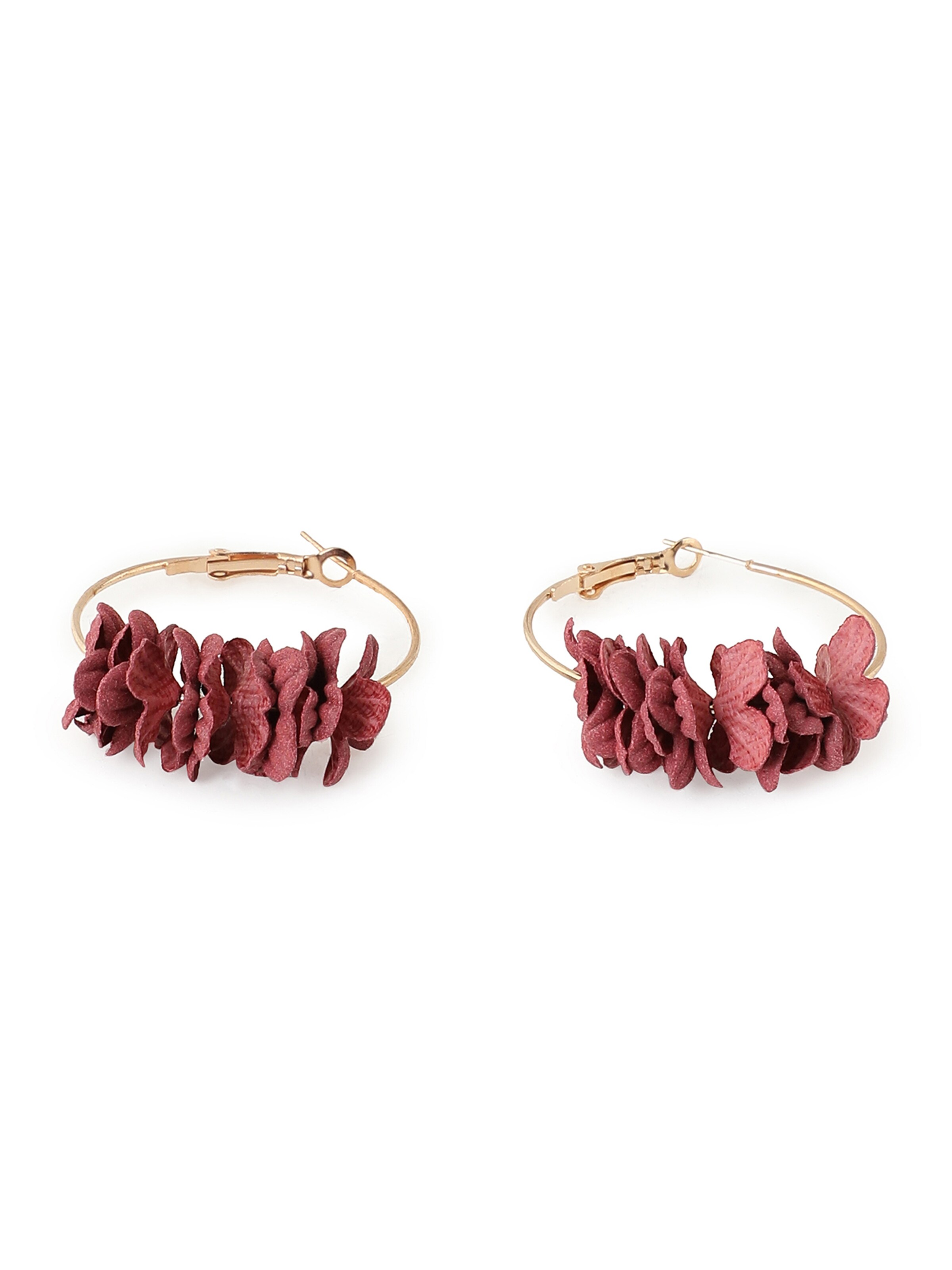 Boucles d'oreilles 'Shilu' SOHI en rose : devant