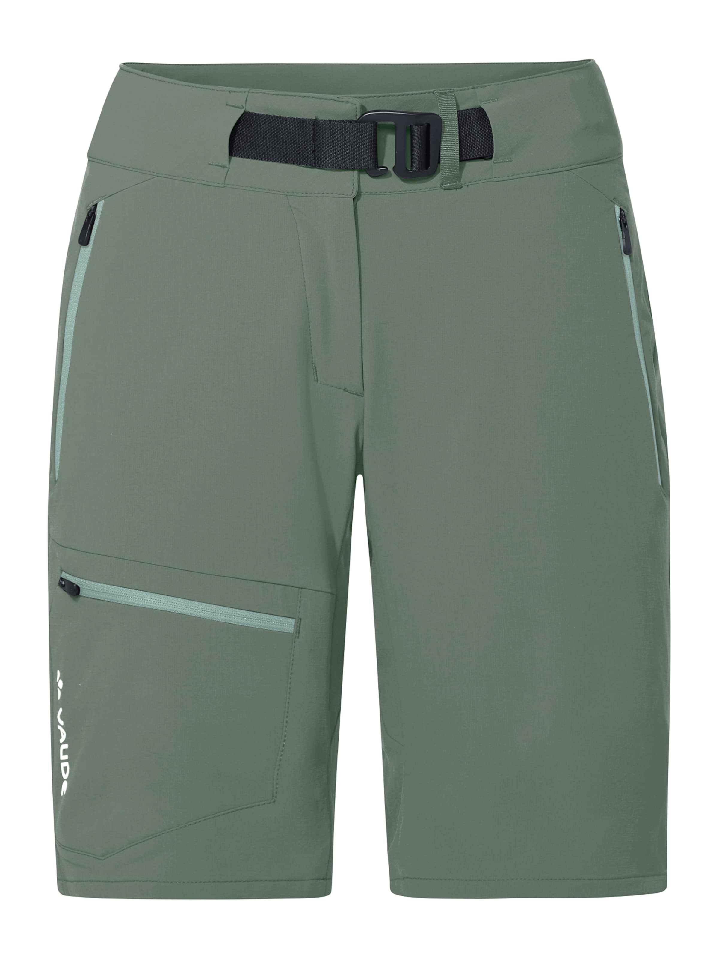VAUDE Sportshorts 'Badile' in Grün: Vorderseite
