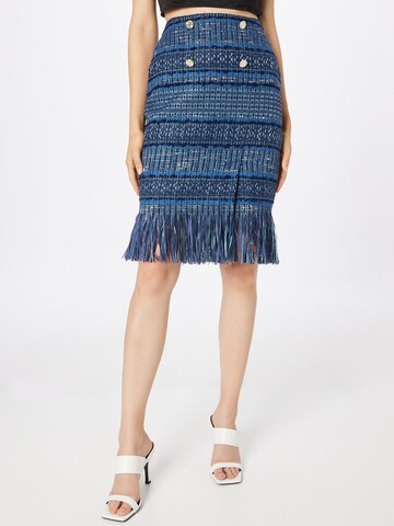 Karen Millen Rok in Blauw: voorkant