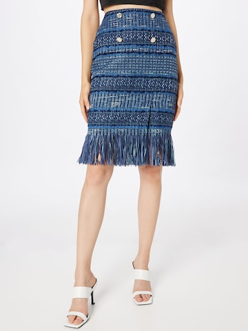 Jupe Karen Millen en bleu : devant