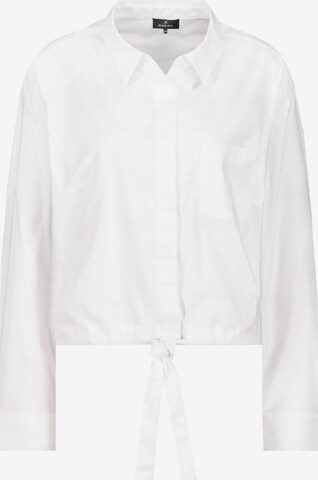 Camicia da donna di monari in bianco: frontale