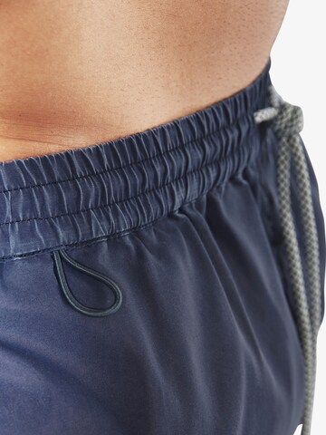 Jan Vanderstorm Badeshorts 'Anwik' in Blau