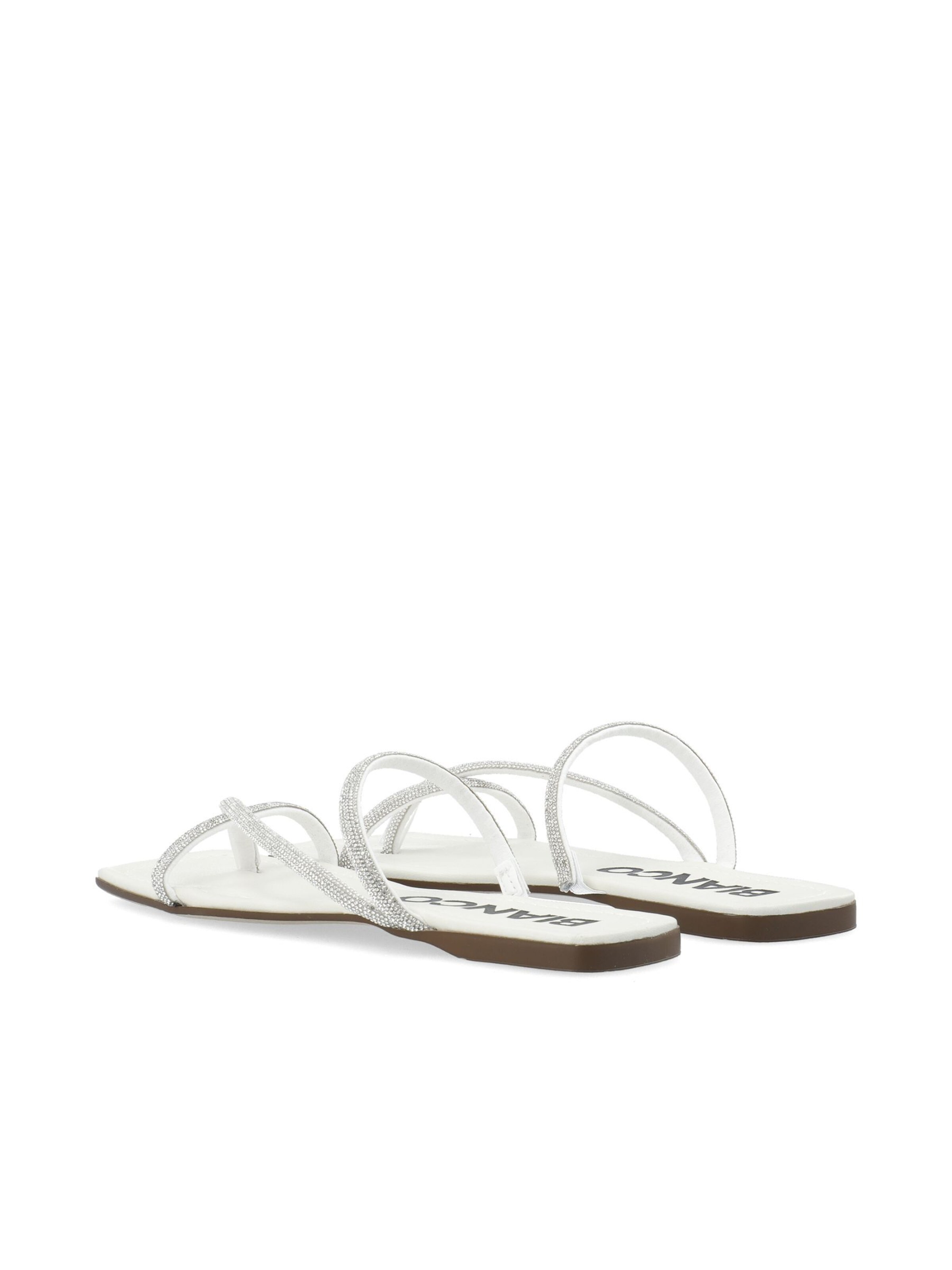 Bianco T-Bar Sandals 'Sissel' in White