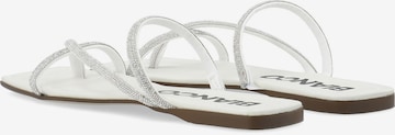 Bianco Mules 'SISSEL' in White