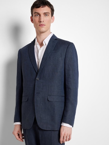 Coupe regular Veste de costume SELECTED HOMME en bleu : devant