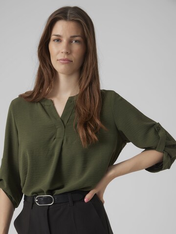 VERO MODA Blouse 'ELVA' in Groen