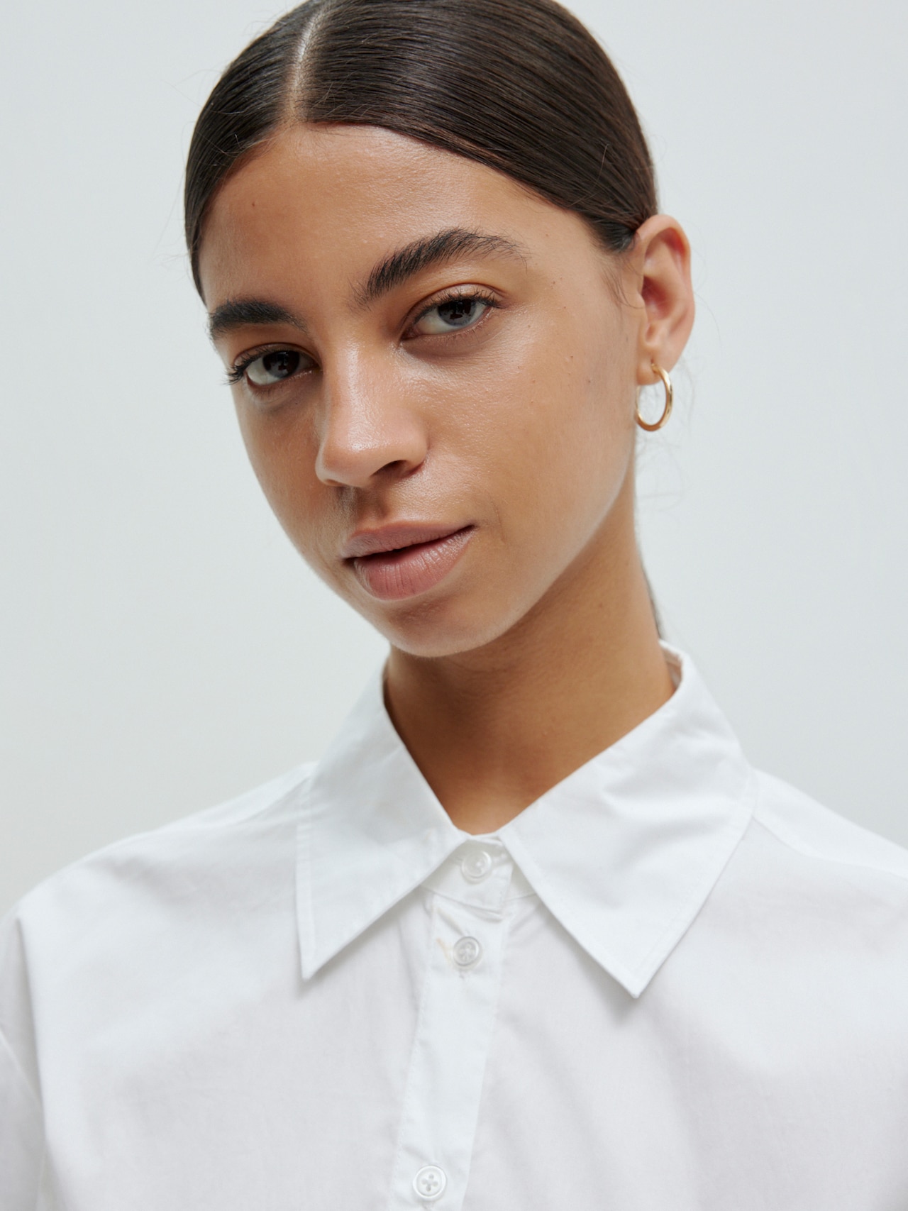 EDITED Produkte Bluse 'Mica' - weiß