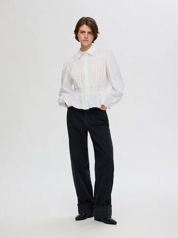 SELECTED Bluse in Weiß