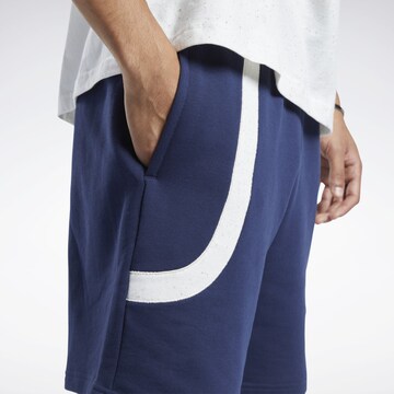 Regular Pantaloni de la Reebok pe albastru