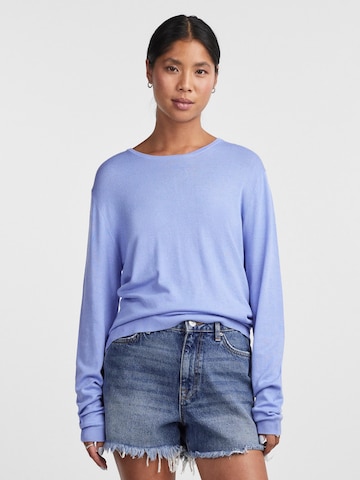 PIECES Sweater 'SONJA' in Blue: front