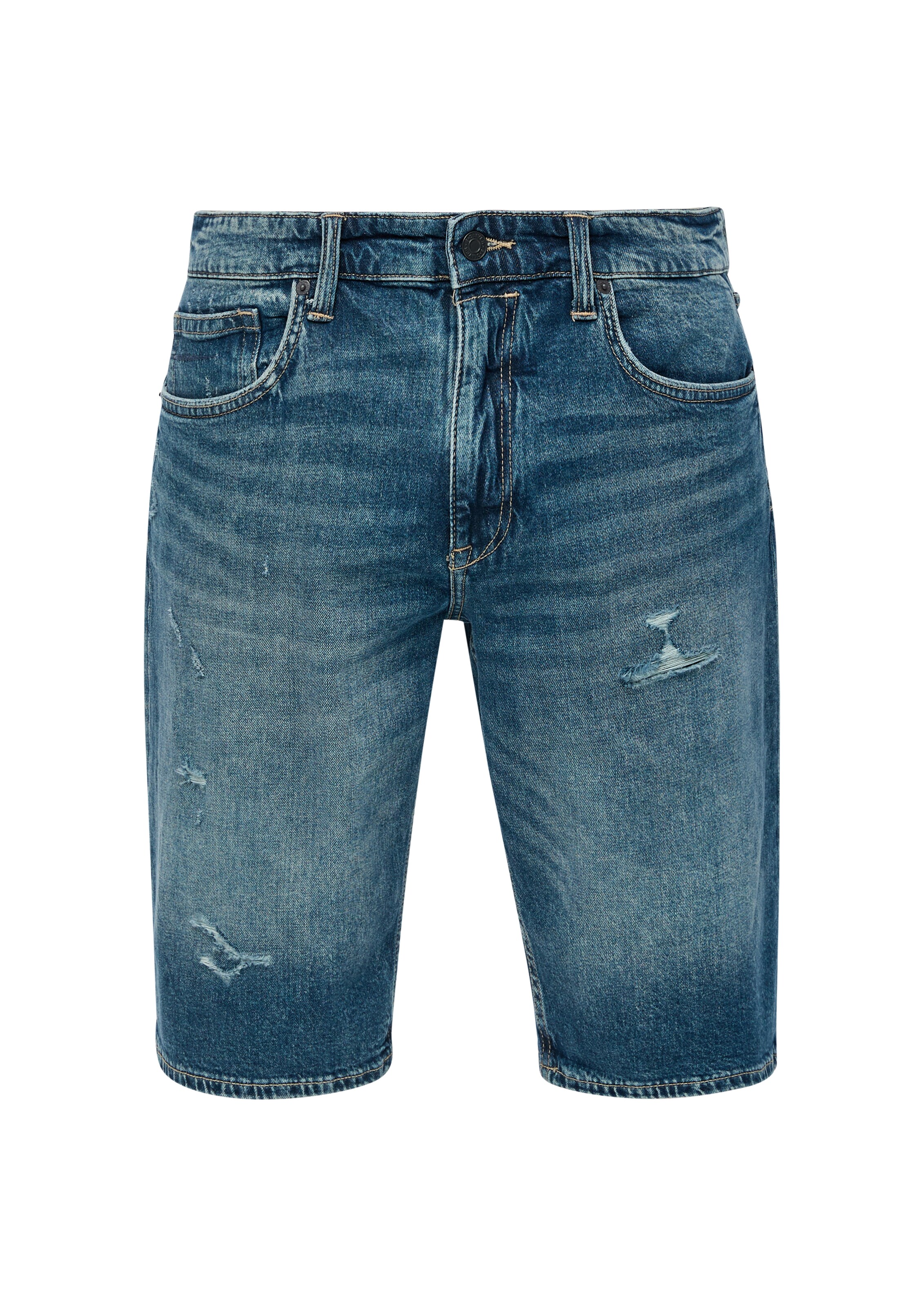 s.Oliver Regular Jeans in Blauw: voorkant