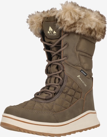 Whistler Snowboots 'Eewye' in Bruin: voorkant