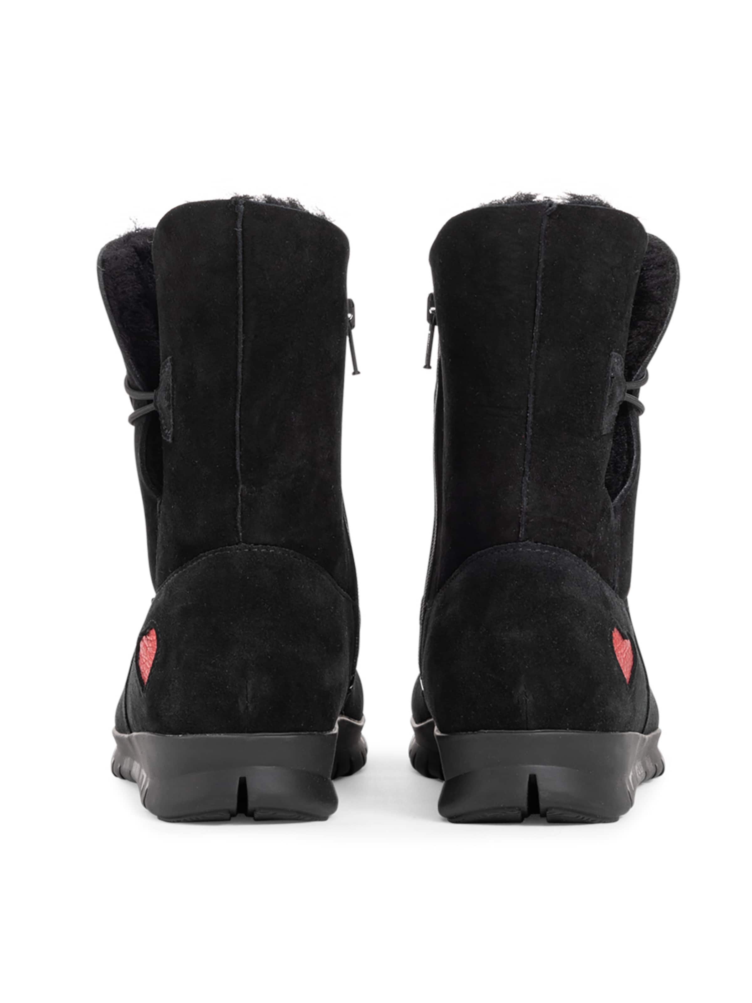 VITAFORM Enkellaarsjes in Zwart