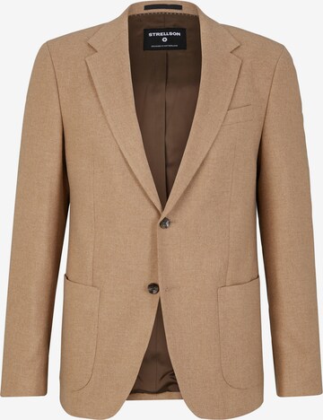 STRELLSON Slim fit Colbert 'Arndt' in Beige: voorkant