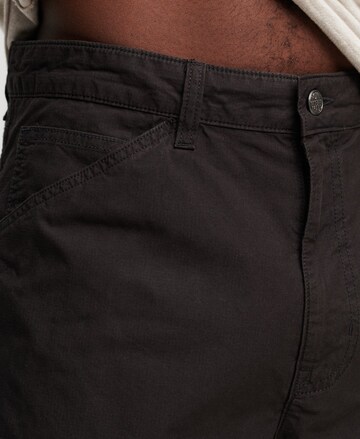 Regular Pantalon cargo Superdry en noir