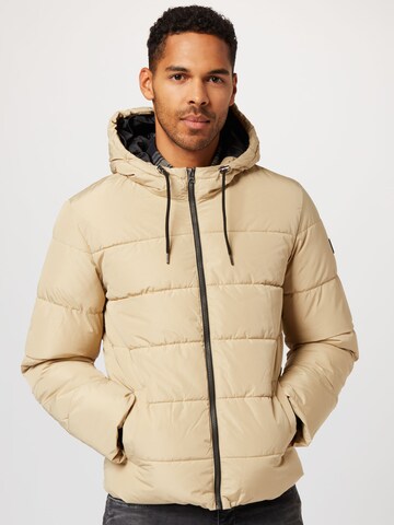 Only & Sons Winter Jacket 'Melvin' in Grey: front