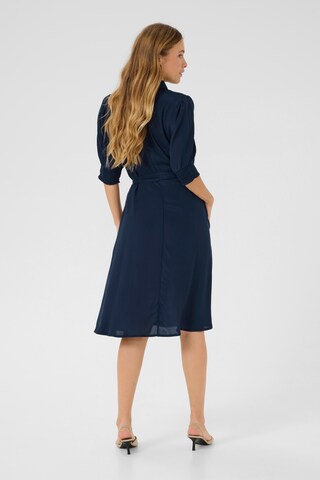 Kaffe Blousejurk 'Emine' in Blauw