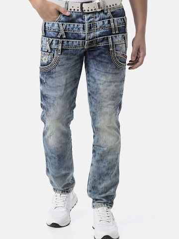 CIPO & BAXX Regular Jeans 'CD910' in Blue: front