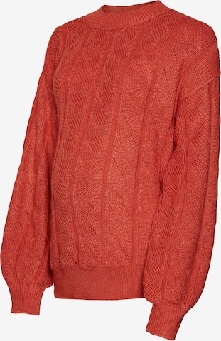 MAMALICIOUS - Jersey 'VINNIE' en naranja: frente