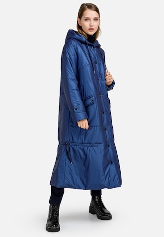 HELMIDGE Winter Coat in Blue: front