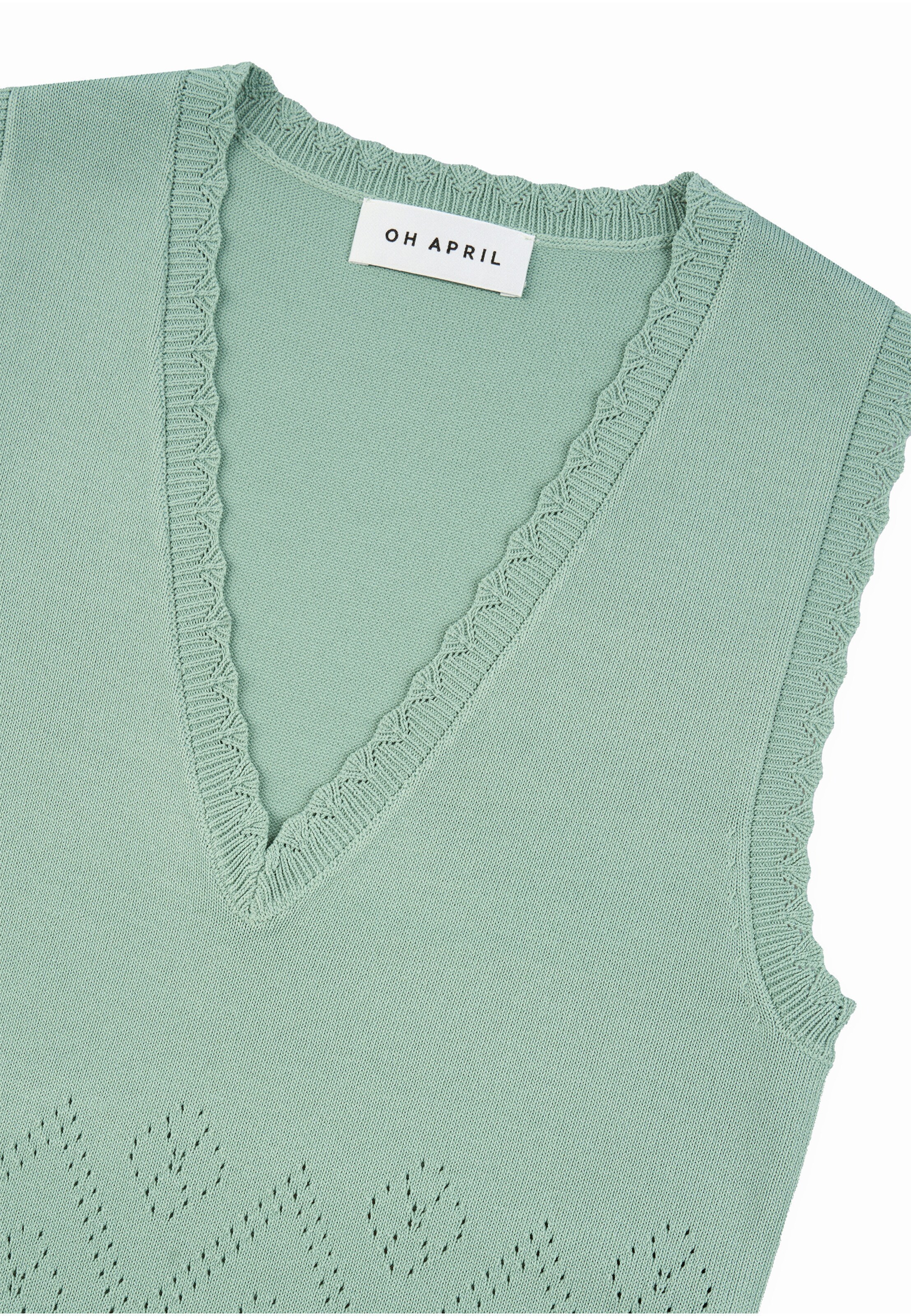 OH APRIL Strickkleid 'Sari' in Grün