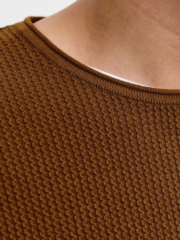 JACK & JONES Свитер 'JJECOOPER' в Коричневый