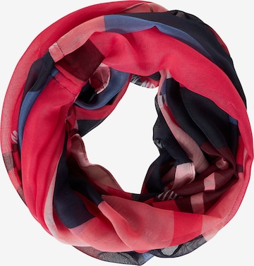 STREET ONE Tube Scarf in Red: front