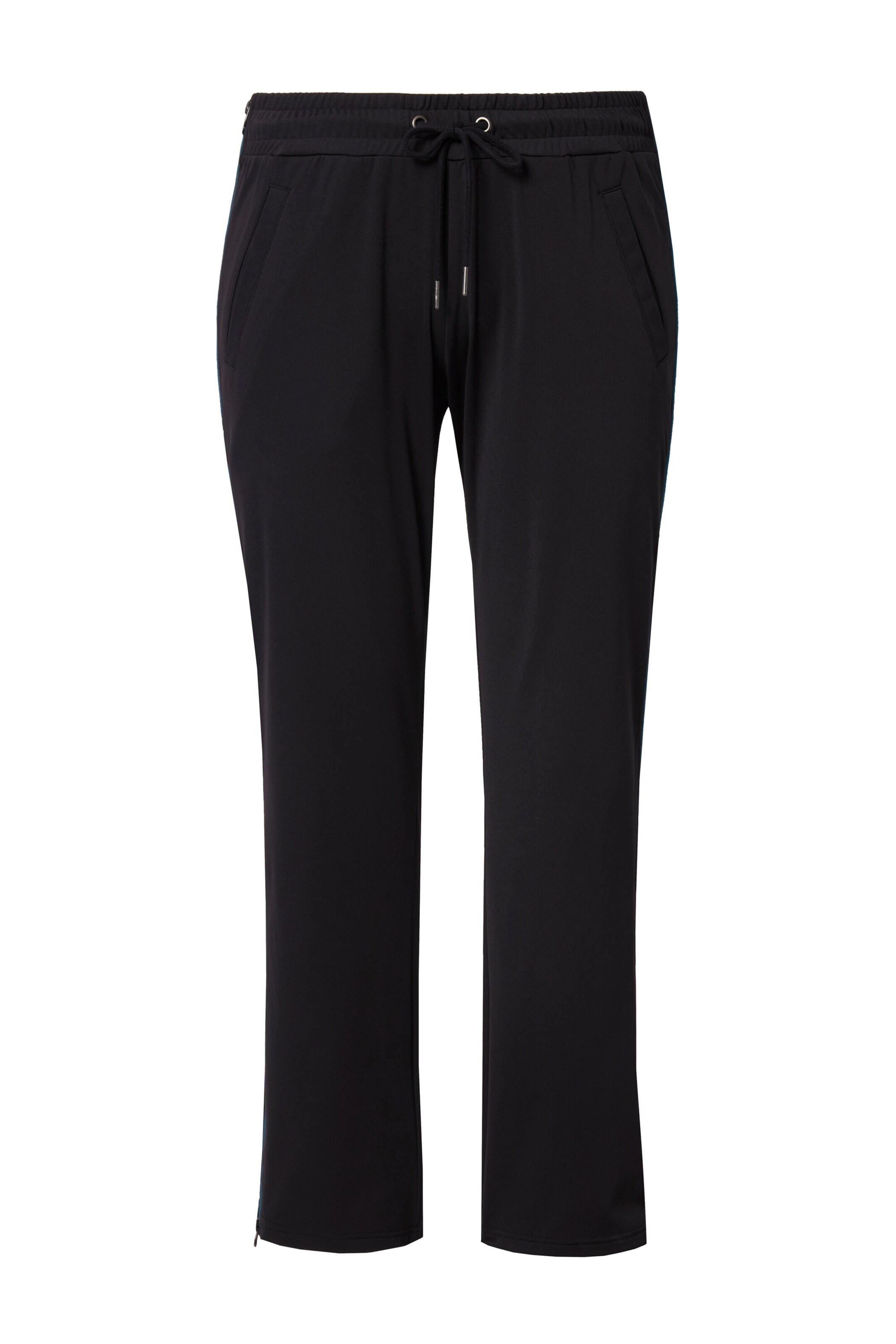 regular Pantaloni di Ulla Popken in nero: frontale