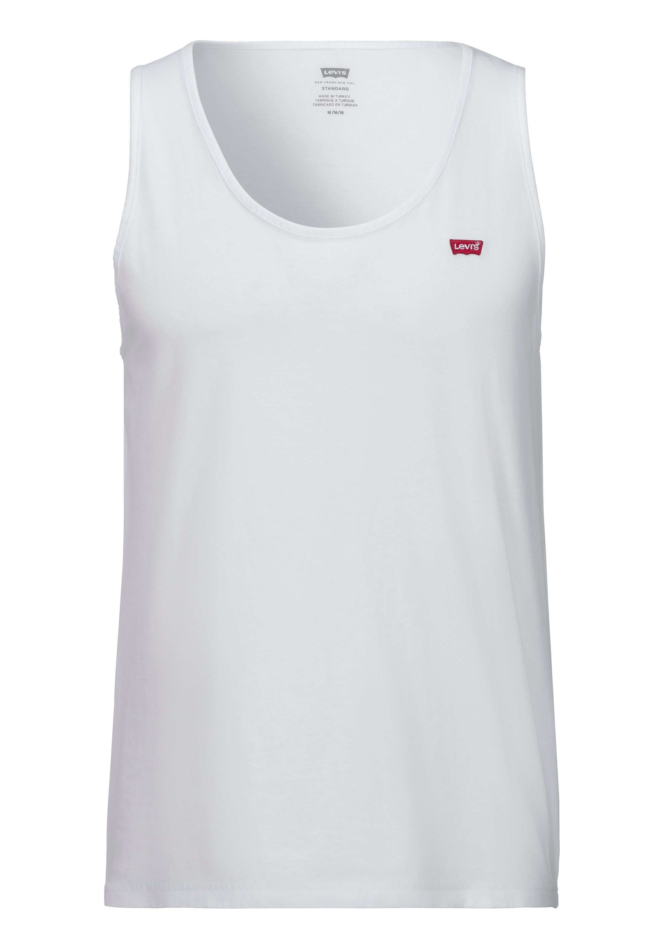 LEVI'S ® Μπλουζάκι 'Housemark Tank Top' σε λευκό: μπροστά