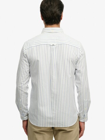 Superdry & Co Comfort fit Button Up Shirt in White