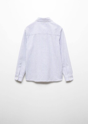 Coupe regular Chemise 'Carlos' MANGO KIDS en bleu