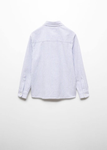 Coupe regular Chemise 'Carlos' MANGO KIDS en bleu