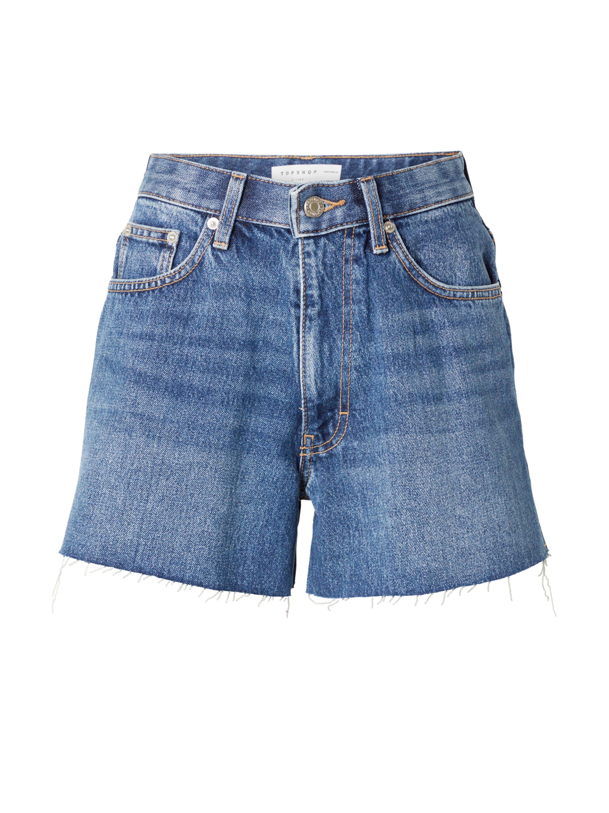 TOPSHOP - regular Vaquero en azul: frente