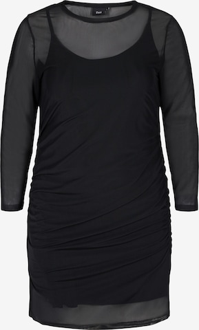 Zizzi Dress 'XRAYNE' in Black: front