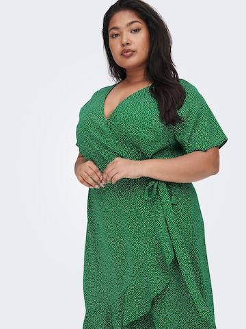 ONLY Carmakoma Summer Dress 'Livia' in Green