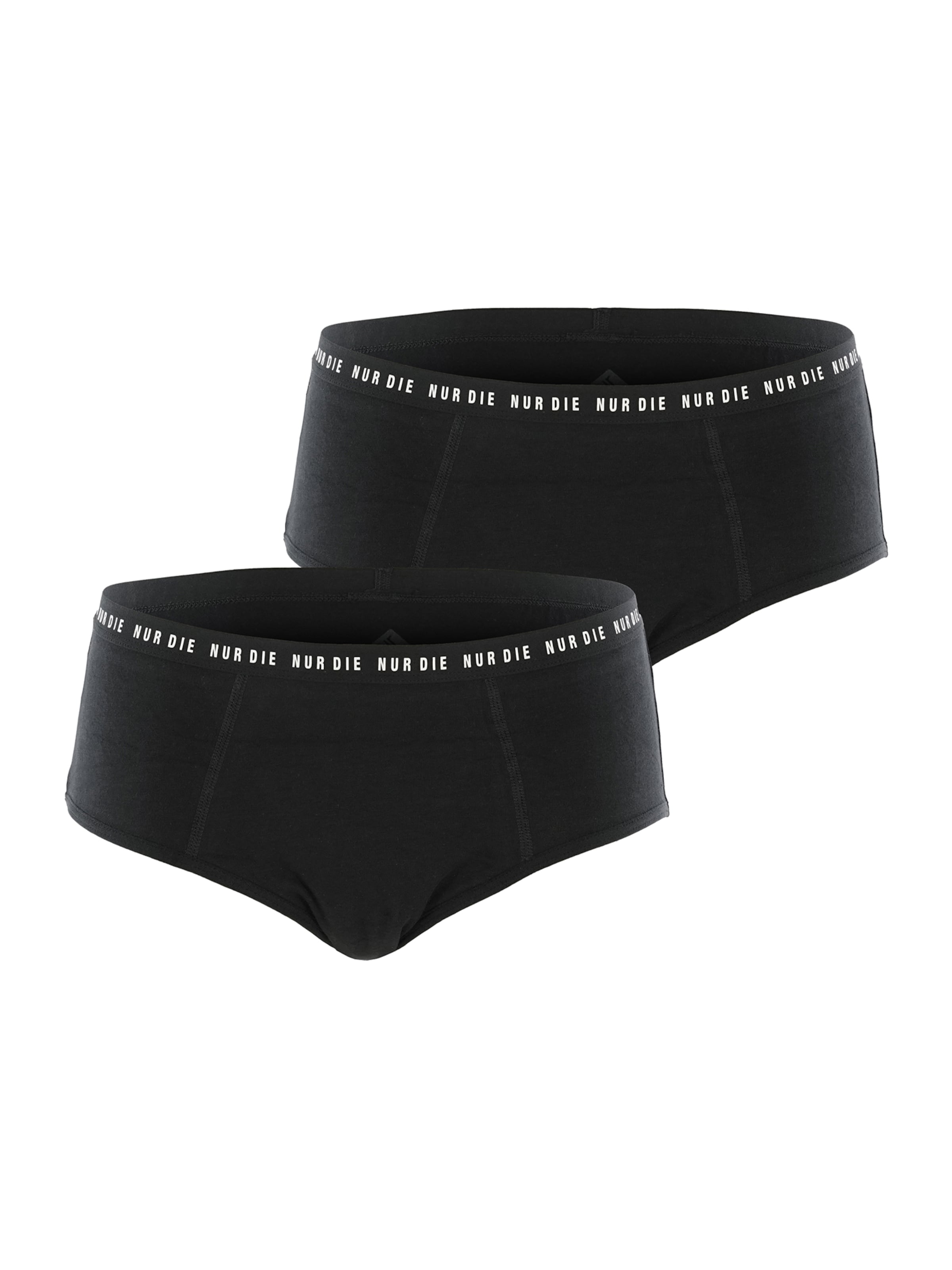 Nur Die Panty ' Alles Geregelt Menstruations-Panty stark' in Black: front