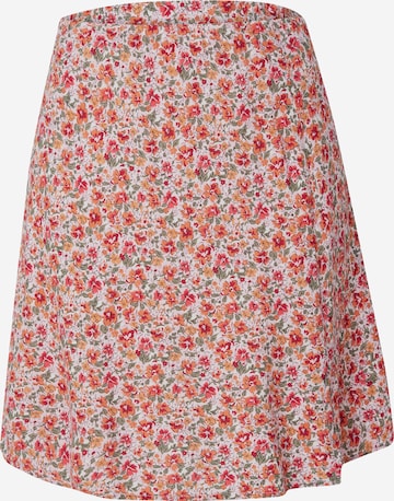 Jupe 'NYA' PIECES en rouge : devant