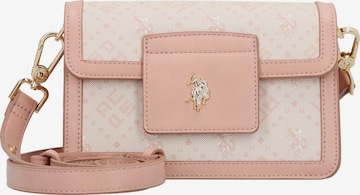 Sac à bandoulière 'New Hampton' U.S. POLO ASSN. en rose : devant