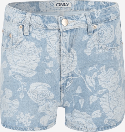 Only Petite Jean 'JAGGER' en bleu denim / bleu clair, Vue avec produit