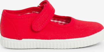 Ballerines Pisamonas en rouge : devant
