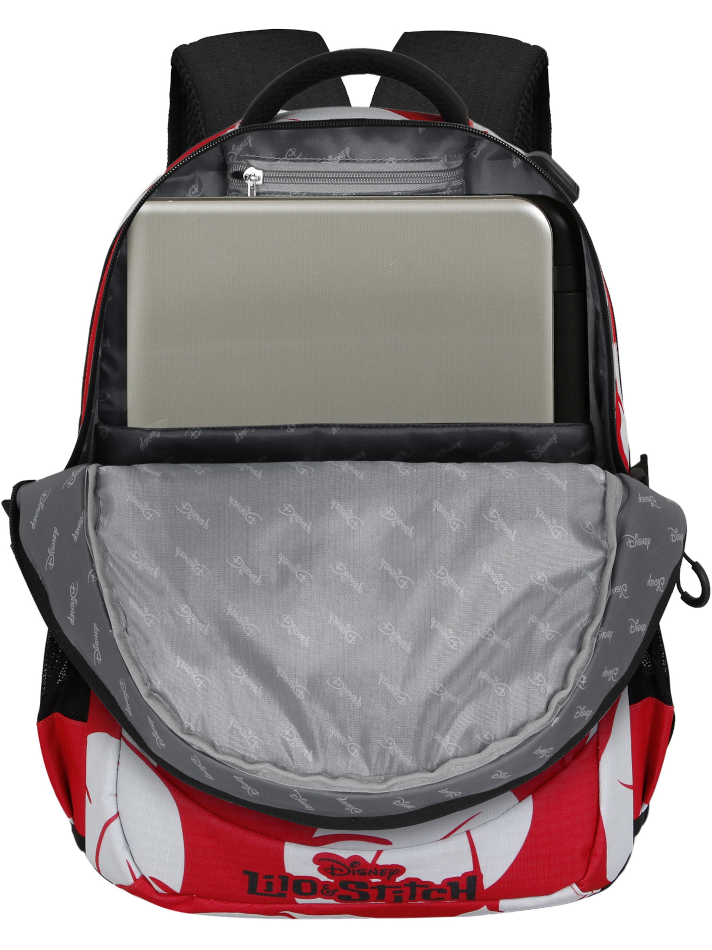 Zaino 'Lilo and Stitch Kiss-PLUS Running' di DISNEY in rosso