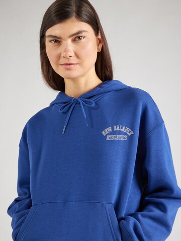 new balance Sweatshirt in Blau